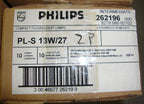 Lot of 10 Bulbs PHILIPS ALTO PL-S 13W-27