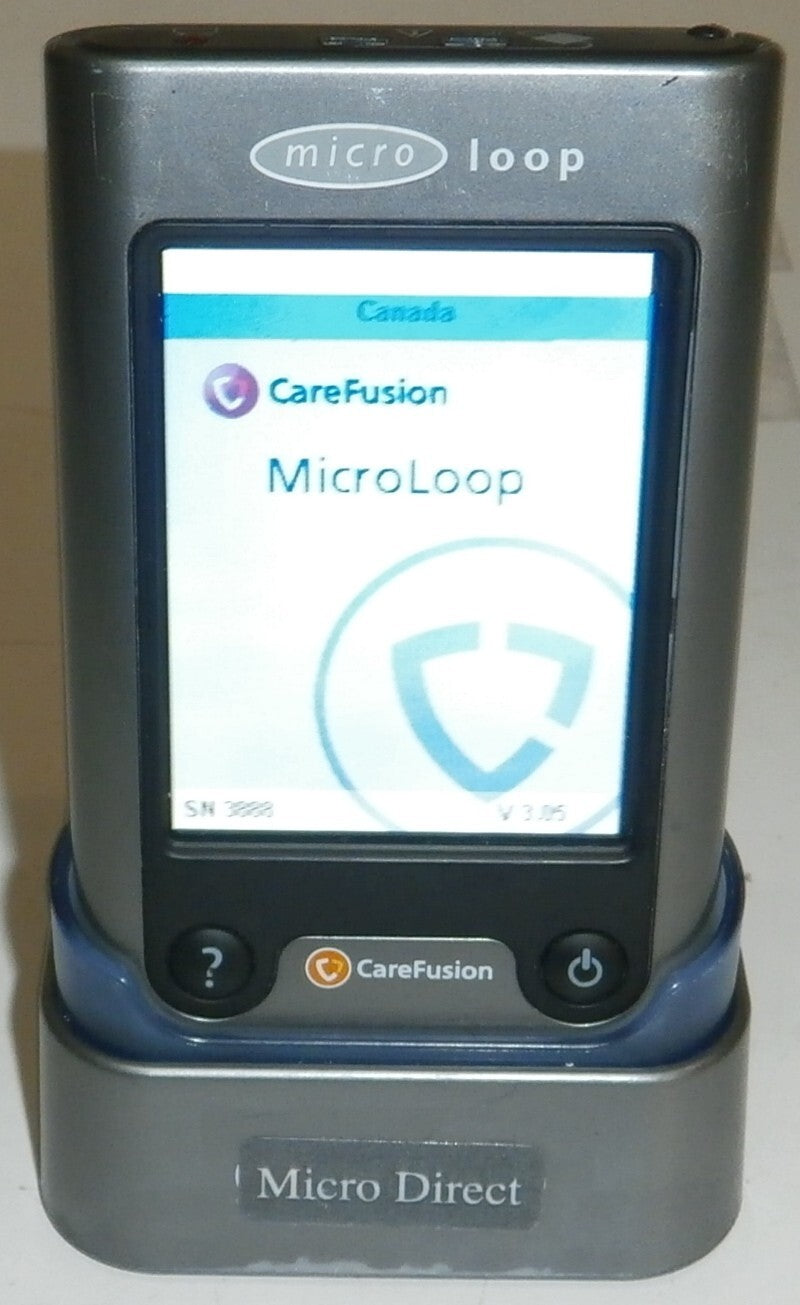 Carefusion Viasys Vyaire Microloop Spirometer ML3535 w/ Adapter & Accessories