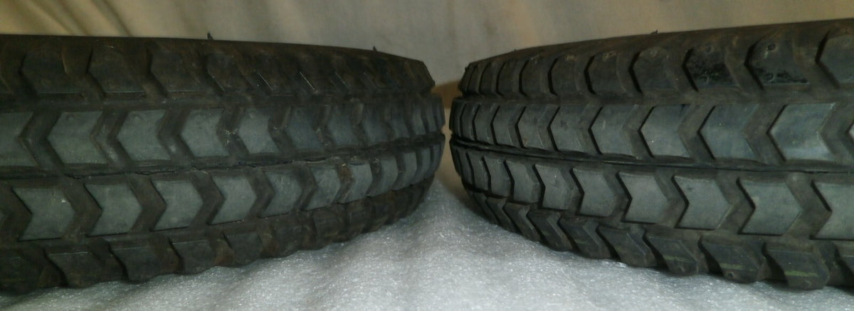 SET OF 2 POWER WHEELCHAIR WHEELS CHENG SHIN TIRE 3.00-8 GOOD AS PICTURES