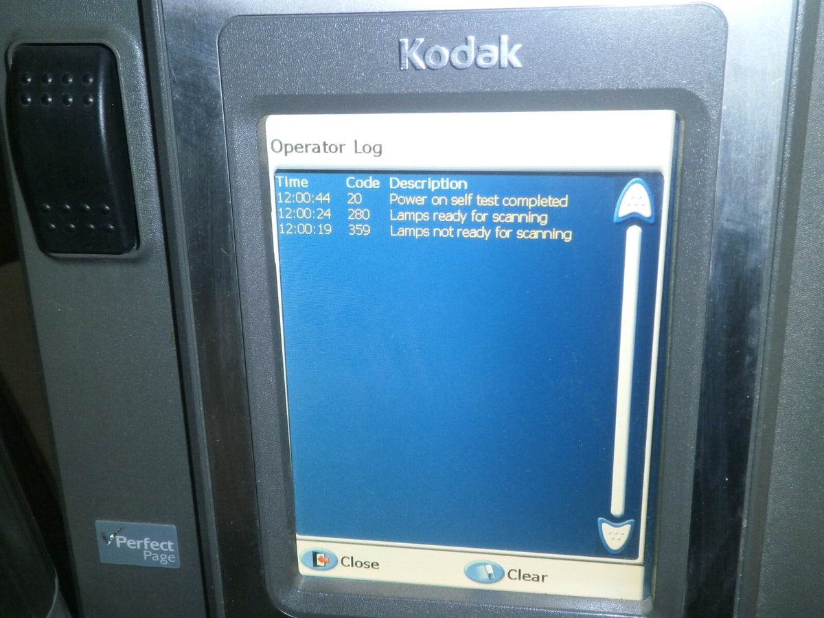 Kodak i1860 Commercial High-Speed Scanner Well Maintained Works Excellent