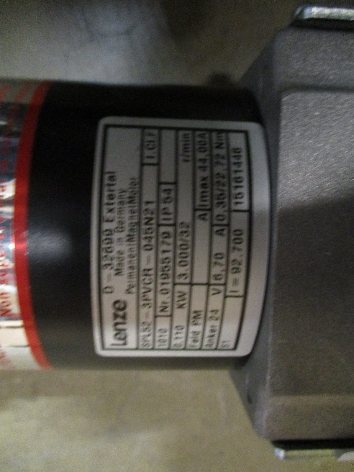LENZE SPL52-3NVCR SPL52-3PVCR USED GOOD CONDITION