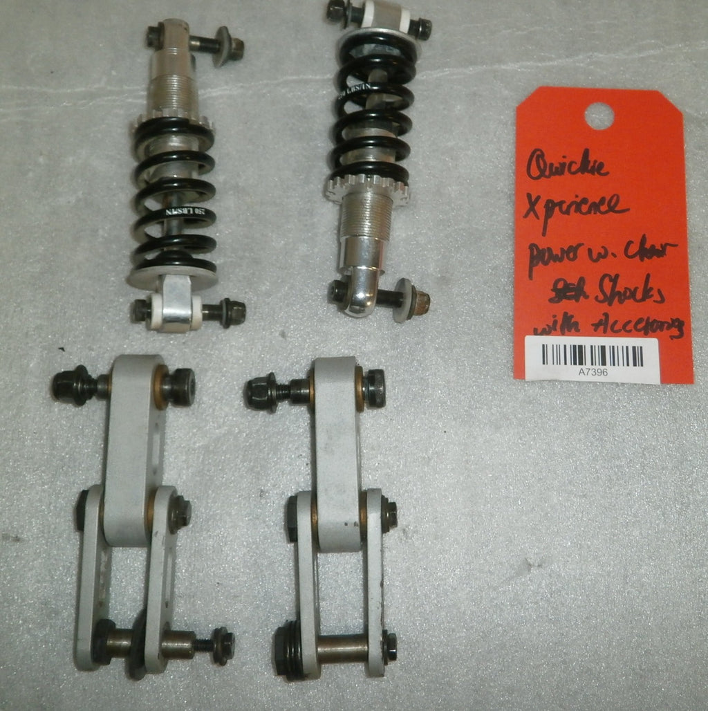 QUICKIE XPERIENCE WHEELCHAIR SHOCKS AND PARTS GOOD CONDITION