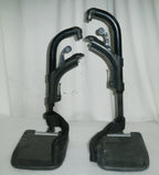 Pair of Invacare Action Leg rest for Wheelchair Has some Rust on Bolt