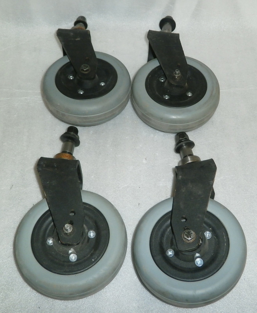 QUICKIE XPERIENCE WHEELCHAIR FORKS AND 6 INCH CASTERS GOOD CONDITION