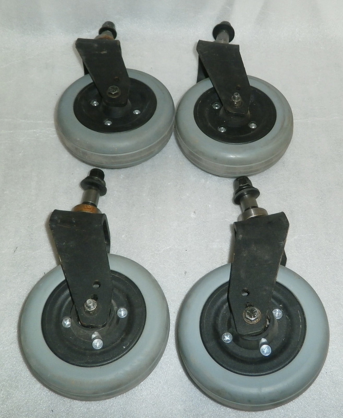 QUICKIE XPERIENCE WHEELCHAIR FORKS AND 6 INCH CASTERS GOOD CONDITION