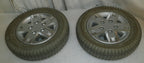 QUANTUM Q6 EDGE WHEELCHAIR WHEELS POWERTRAX 3.00-8 SOLID USED GOOD CONDITION