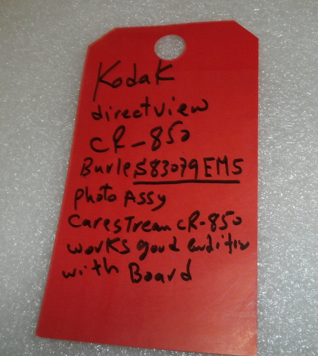 BARLE S83079EM5 PHOTO ASSY 3E1212 FROM KODAK DIRECT VIEW CR850 WITH BOARD