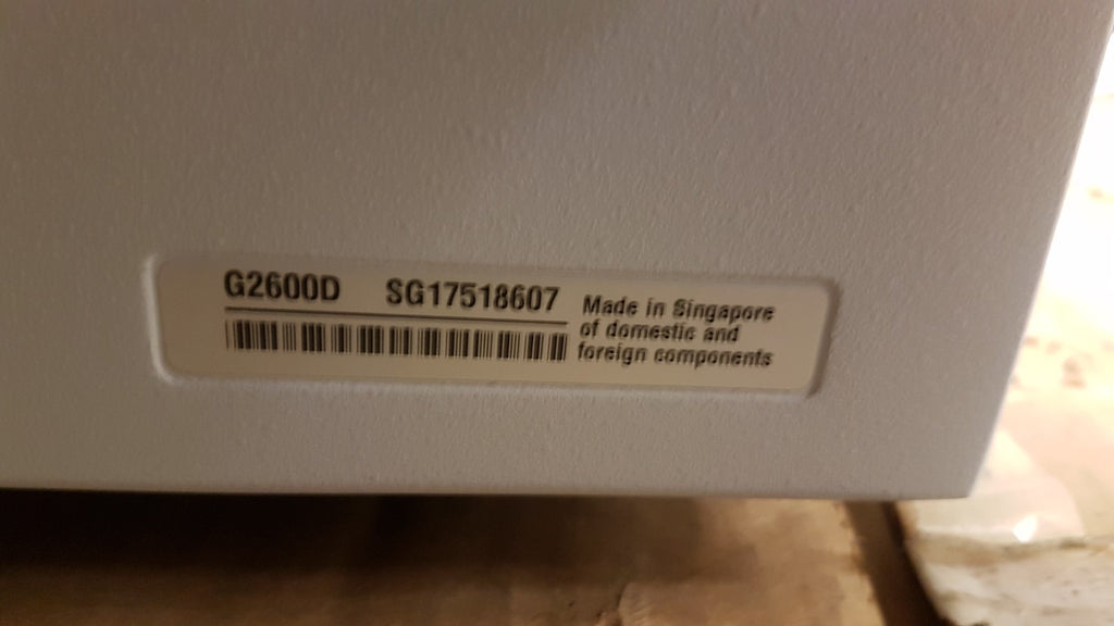 Agilient Technologies SureScan Microarray Scanner G2600D