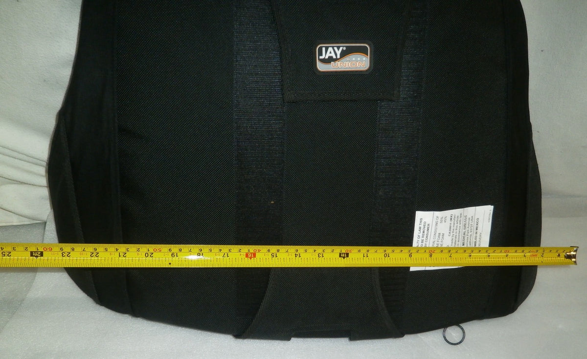 Wheelchair Back Jay Union Cushion Size 23x21" WITH COVER