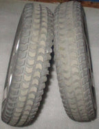 LOT OF 2 PRIMO POWERTRAX WHEEL 3.00-8 SOLID FAIR CONDITION