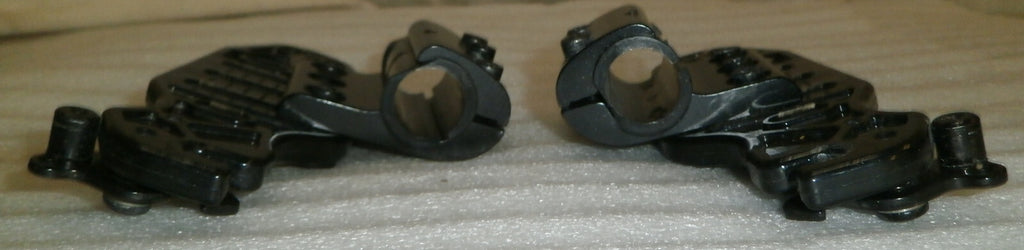 Set of Invacare EasySet Wheelchair Seat Back Mounting Brackets