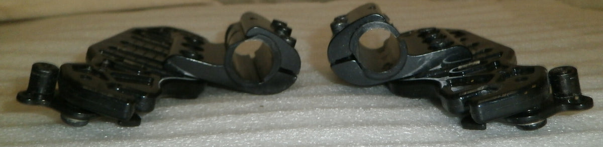 Set of Invacare EasySet Wheelchair Seat Back Mounting Brackets