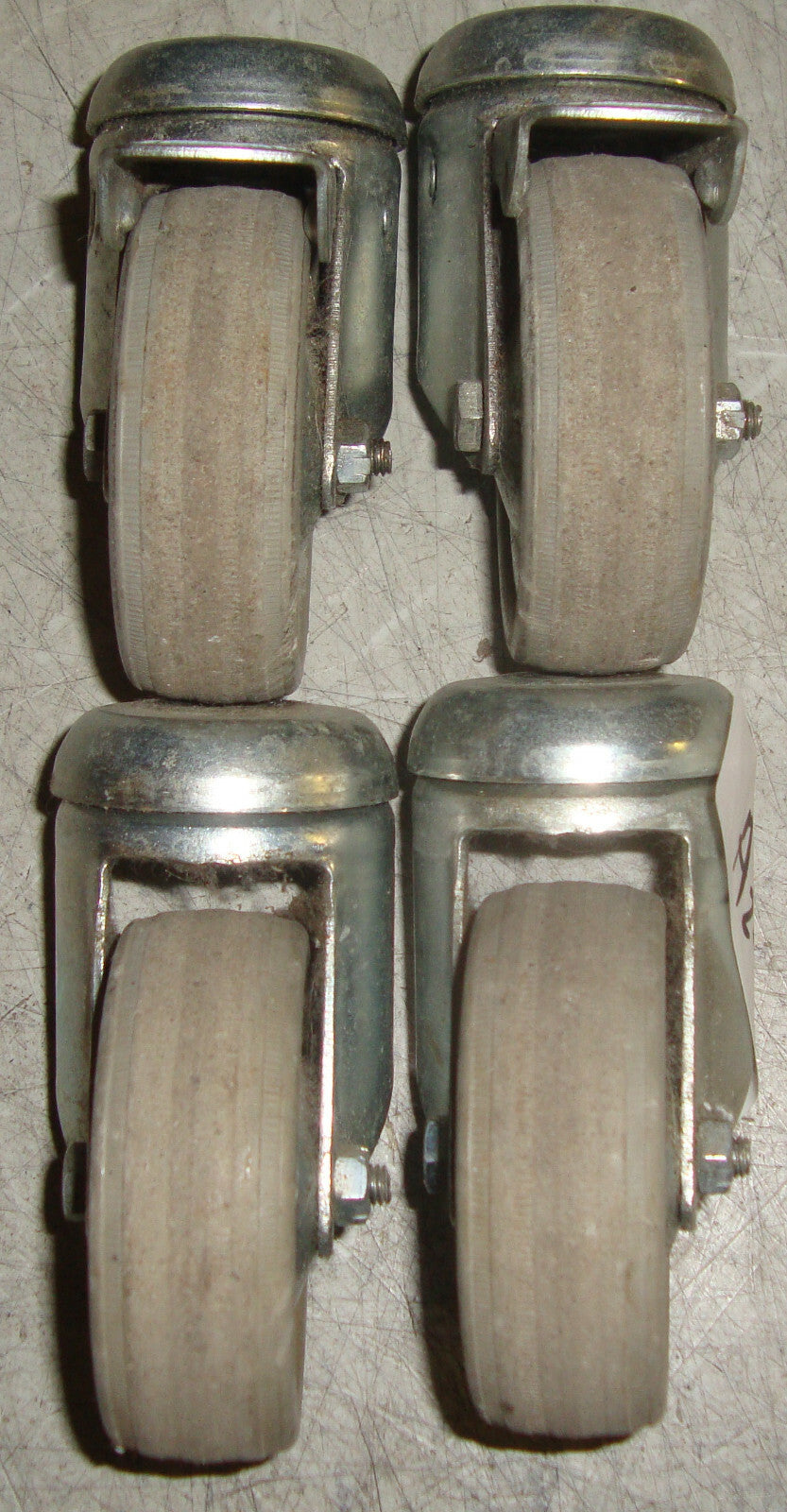 Medium 3 Inch Casters Wheels Nylon Wheels Castors Bolt Hole Bearing H. duty