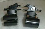 SET OF 2 WHEELCHAIR BACK SUPPORT BRACKET GOOD AS PICTURE