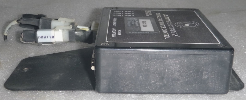 AMY SYSTEMS SINGLE ACTUATOR CONTROL SAC-724 WITH CABLES AS PICTURES