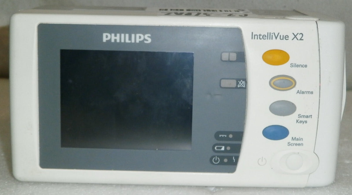 Philips IntelliVue Intelli Vue X2 Vital Sign Patient Monitor M3002A Rev H