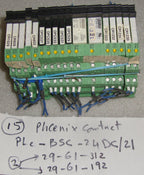 15 OF phoenix contact plc-bsc-24dc/21 , ONE 29-61-312 AND ONE 29-61-192 AS PHOTO