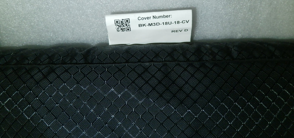 18 x 18" Comfort Acta-Relief Wheelchair Back Cushion only w/ Cover (No mounting)
