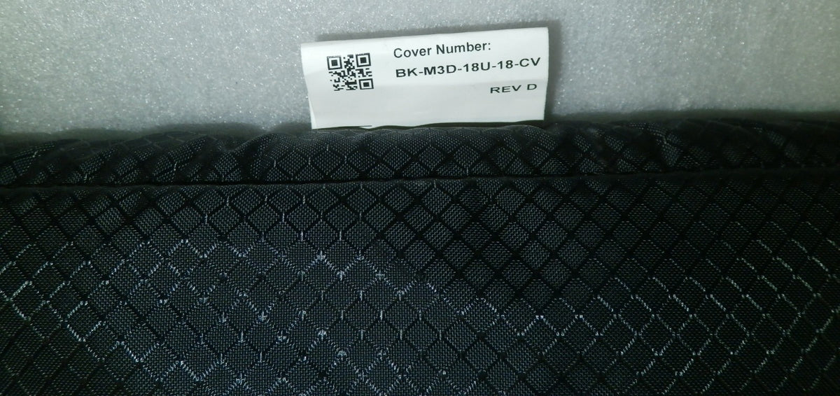 18 x 18" Comfort Acta-Relief Wheelchair Back Cushion only w/ Cover (No mounting)