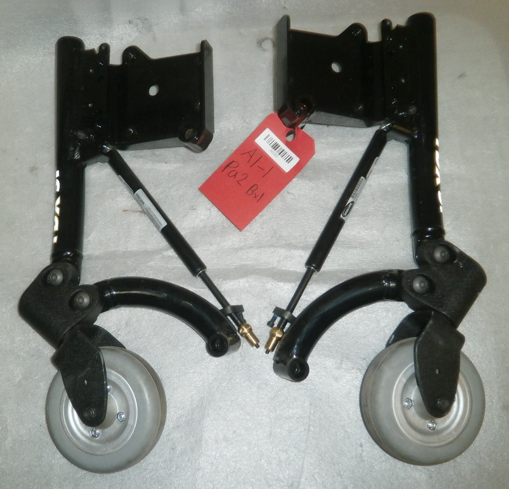 Invacare TDX SP2 Wheelchair Parts & Casters w/ Bolts Very Good Condition