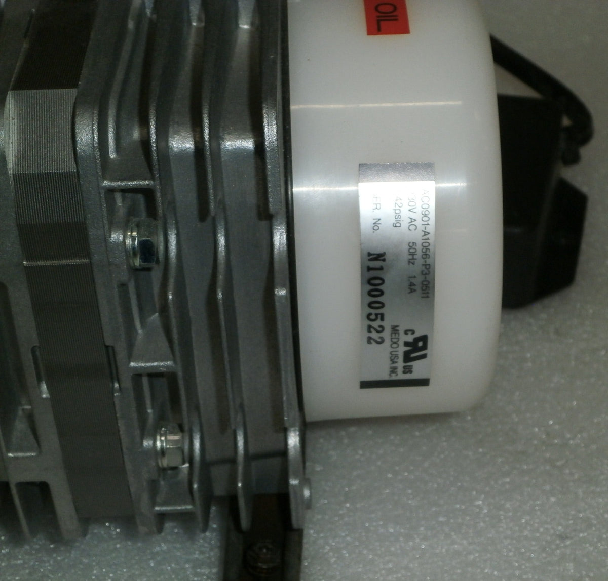 MEDO COMPRESSOR AC0901-A1056-P3-0511 230V WITH PARTS AS PHOTO
