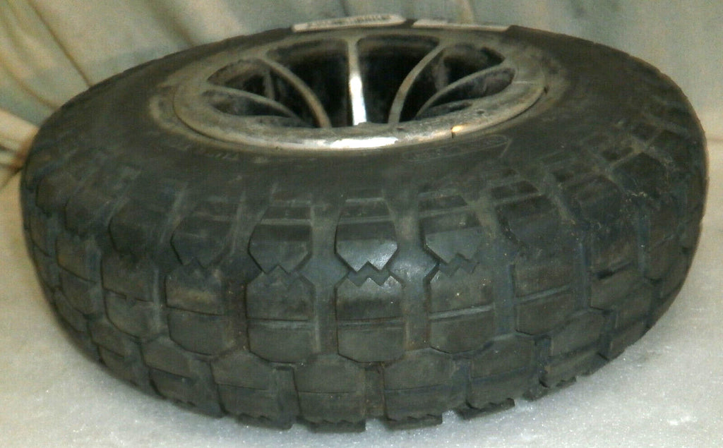 Lot of 2 Wheels from Quantum Q1450 4.00-6 Solid