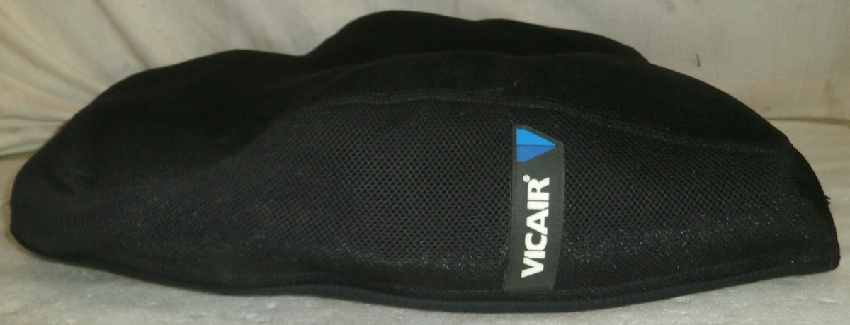 VICAIR GTIN-13 Wheelchair Back cushion Size 18" x 21" Good Condition With Cover