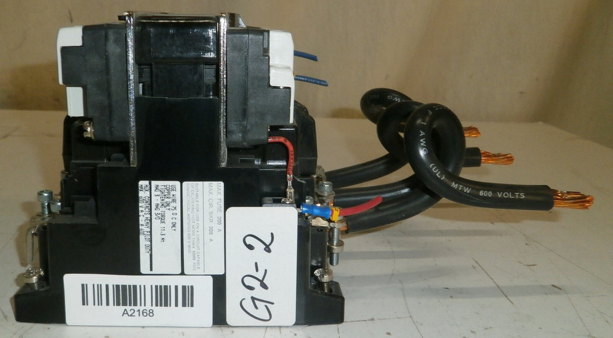 KLOCKNER MOELLER Contactor DIL 4-22-NA Max Fuse 300A/ Max. CIR. BKR 300A