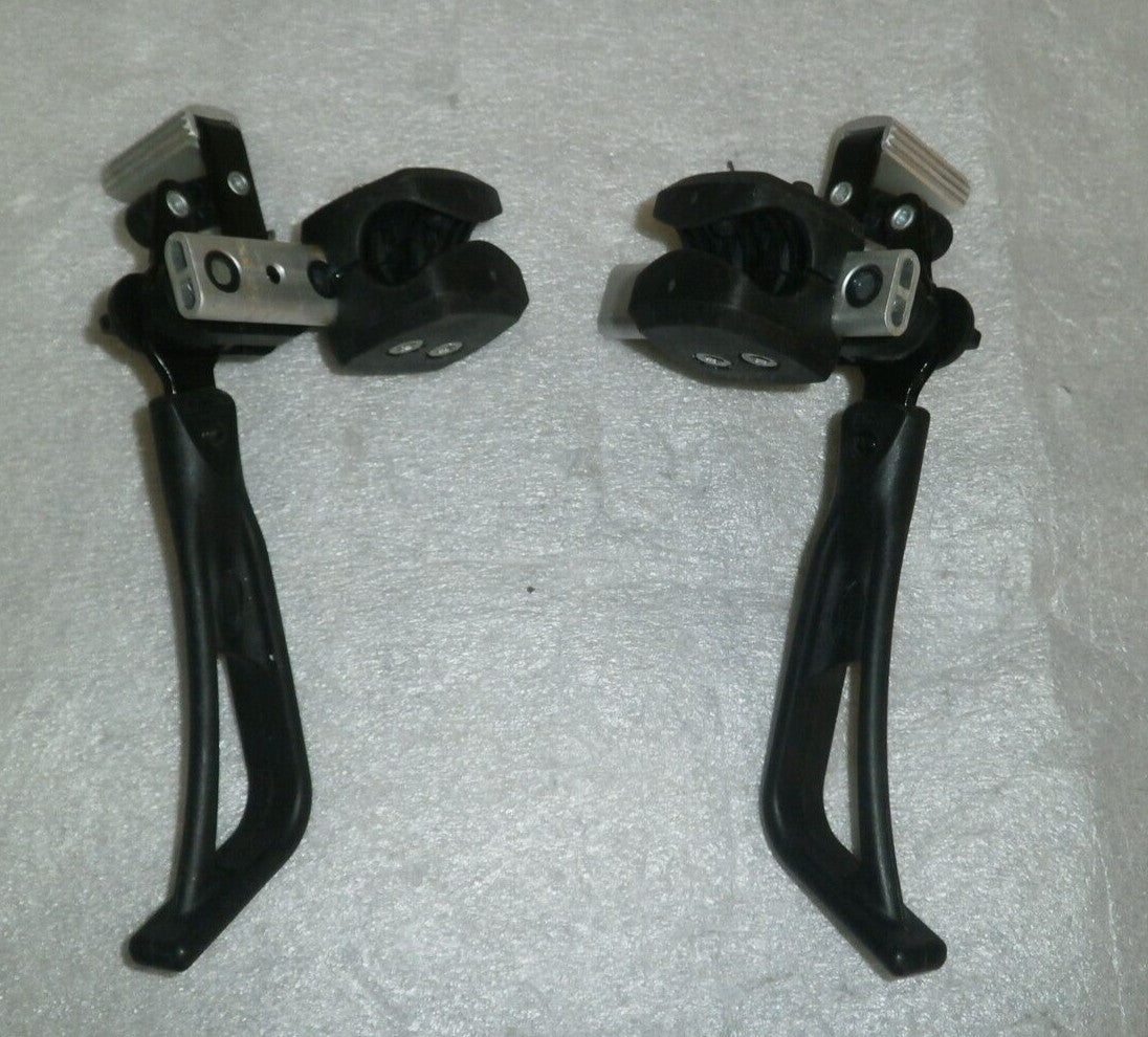 Wheel Locks Wheelchair Long Hand Brake Pull Push Assembly Pair Left Right