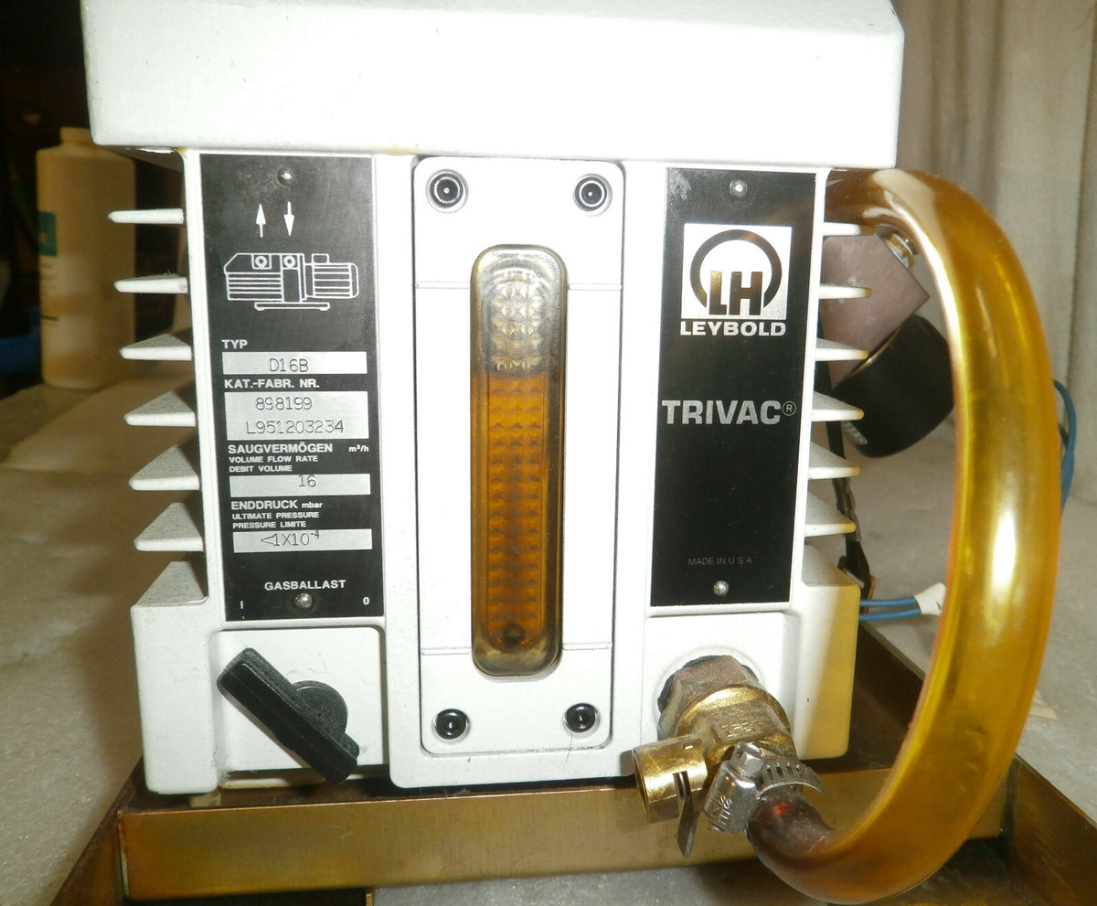 Sterrad 100S 5K49PM4167 Leybold Trivac D16B Vacuum Pump Special Power