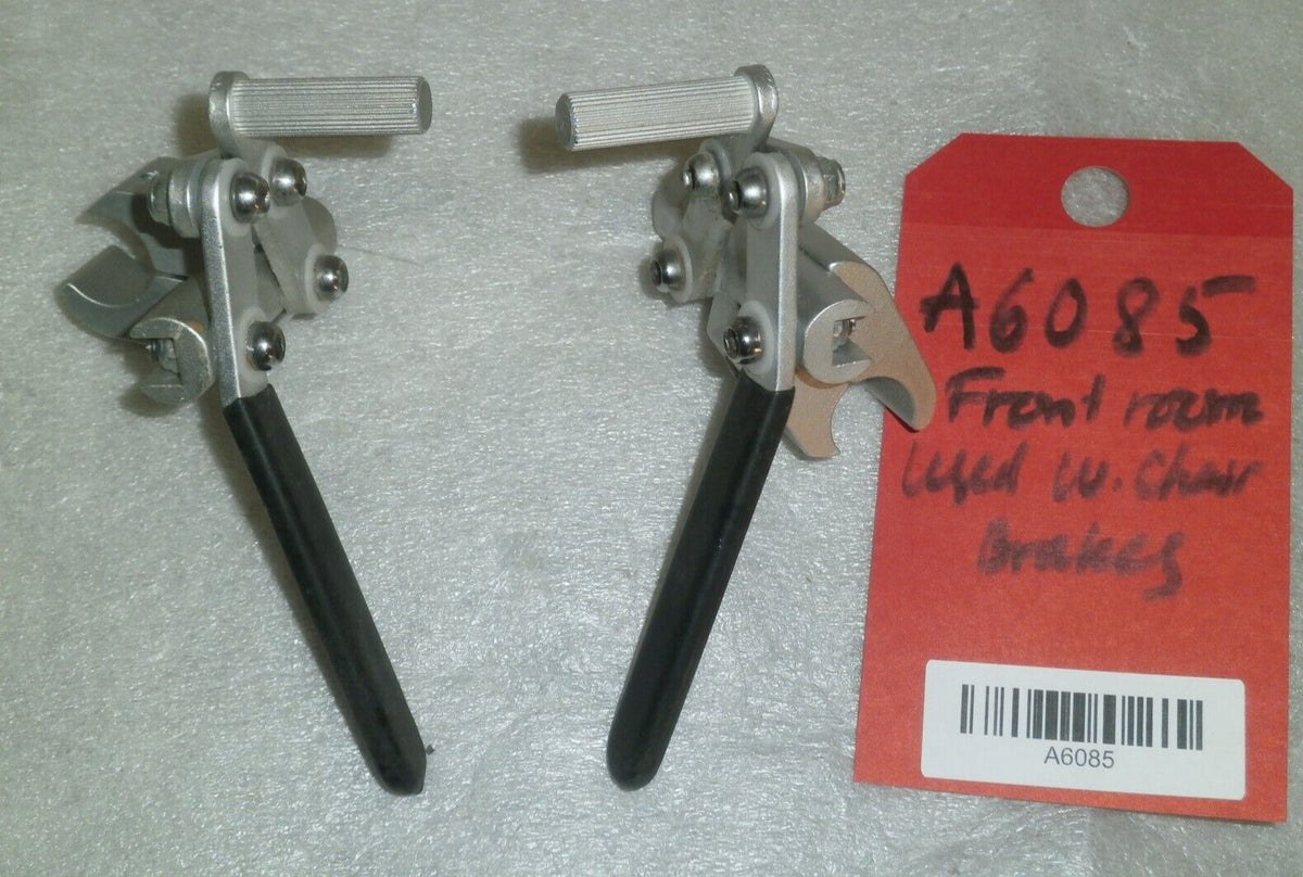 Wheel Locks Wheelchair Long Hand Brake Pull Push Assembly Pair Left Right