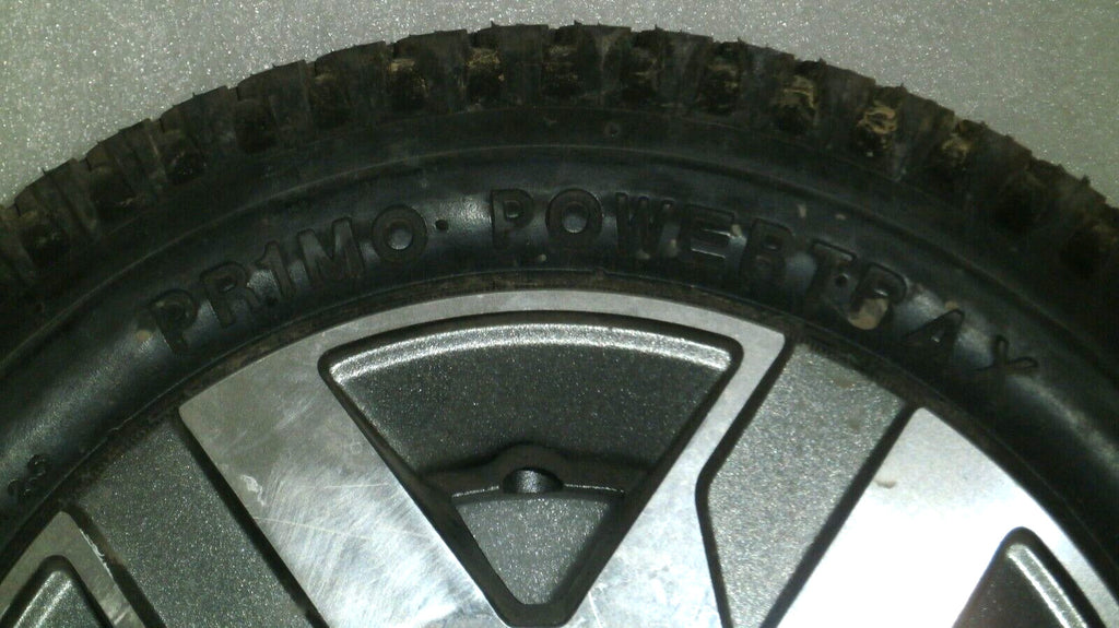 SET OF 2 QUANTUM EDGE 2.0 2018 POWER WHEELCHAIR WHEELS 3.00-8 PRIMO POWERTRAX