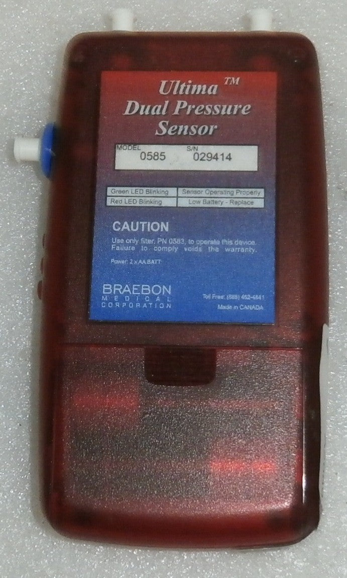 BRAEBON ULTIMA DUAL PRESSURE SENSOR MODEL 0585 (No Probes, or cables)