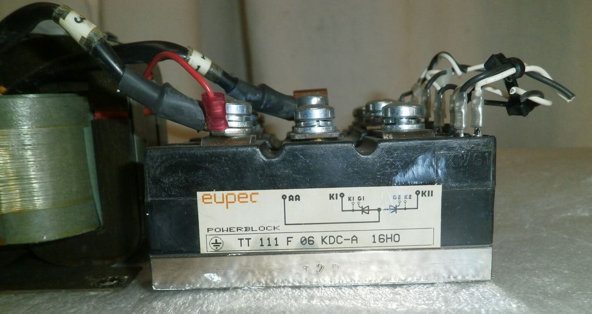 CONTROL MODULE 46-154008G10 & Power Semiconductors TT111F06 From GE AMX4 X-RAY