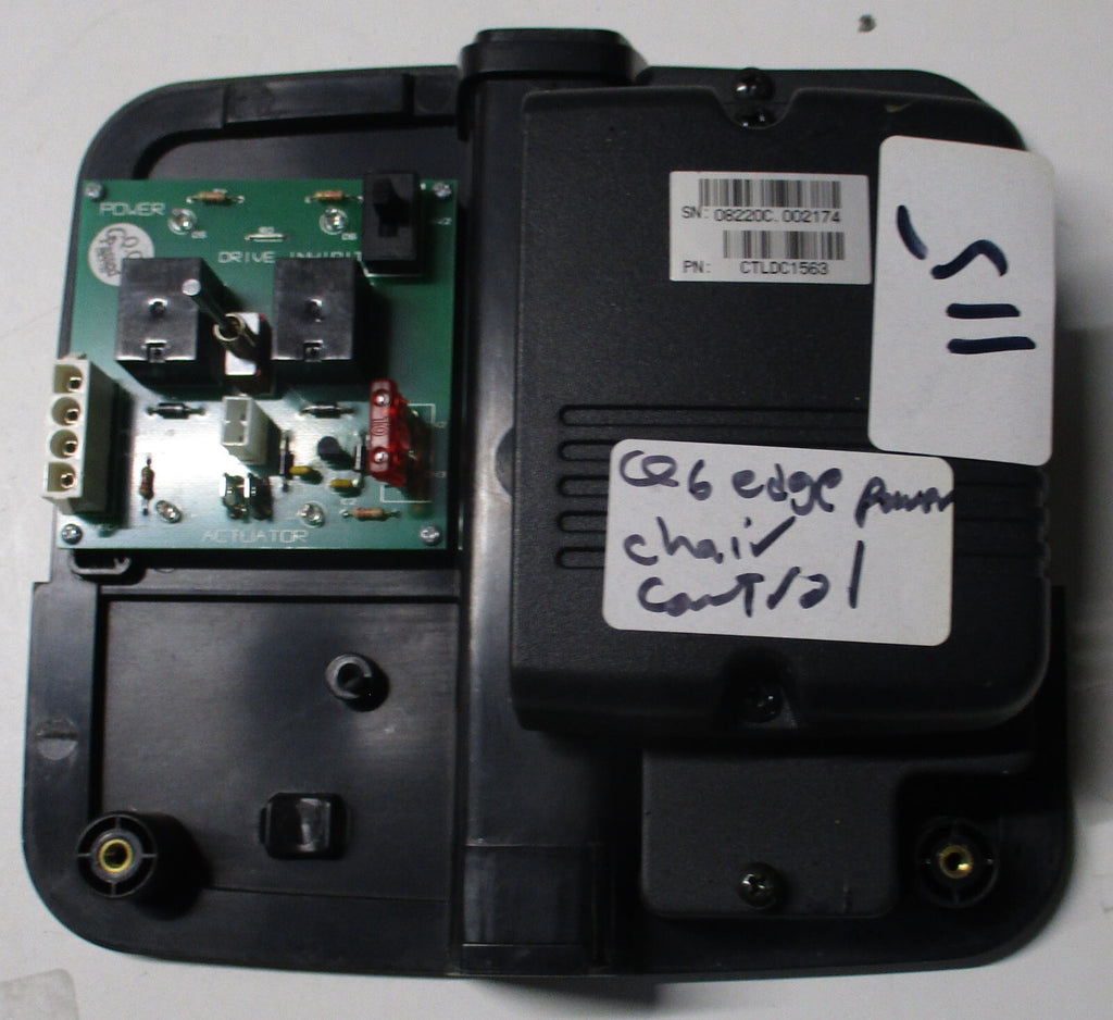 Q6 EDGE POWER CHAIR CONTROL CTLDC1563 AND QUANTUM ADVANCED ACTUATOR MODULE CONT
