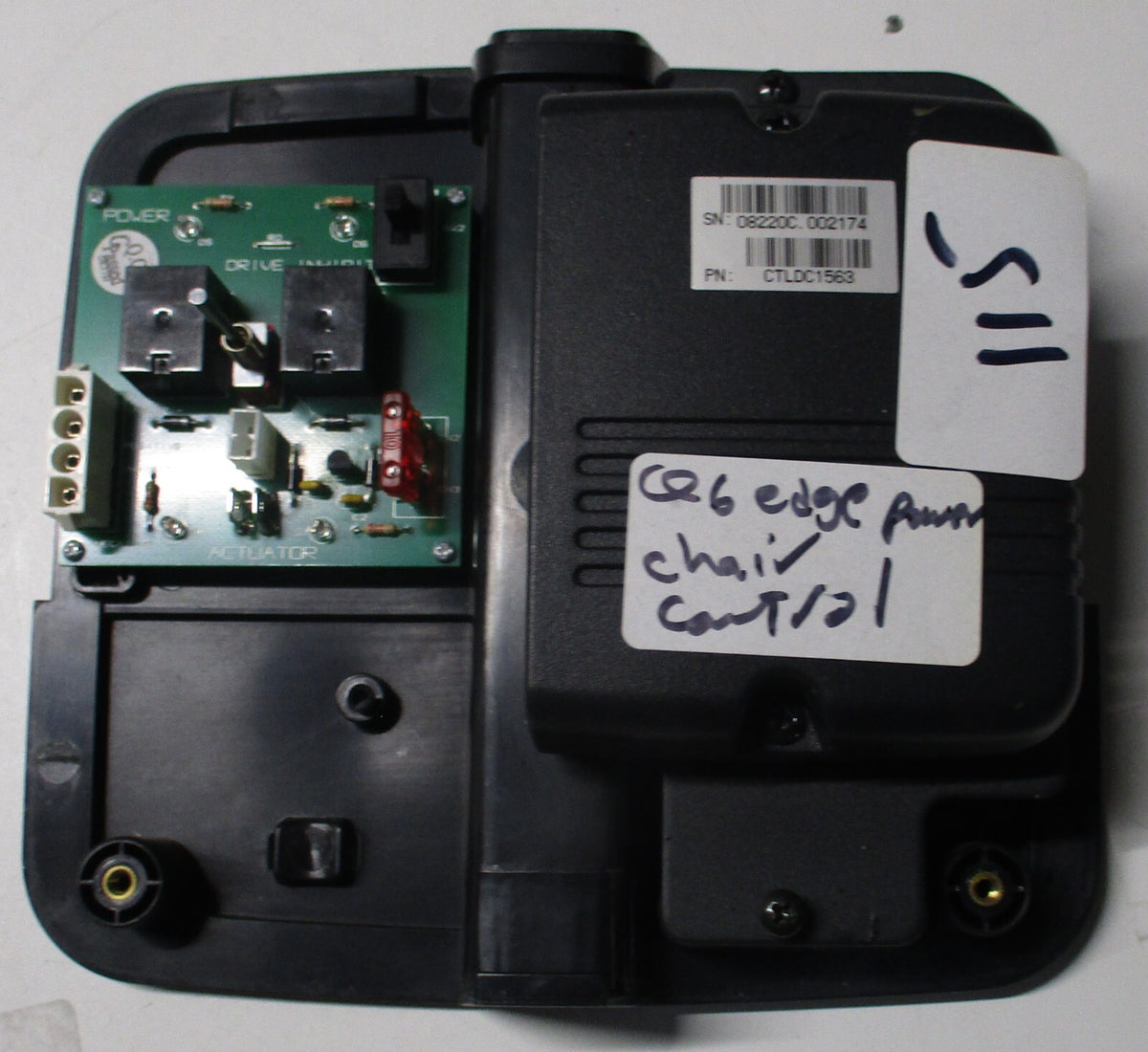 Q6 EDGE POWER CHAIR CONTROL CTLDC1563 AND QUANTUM ADVANCED ACTUATOR MODULE CONT