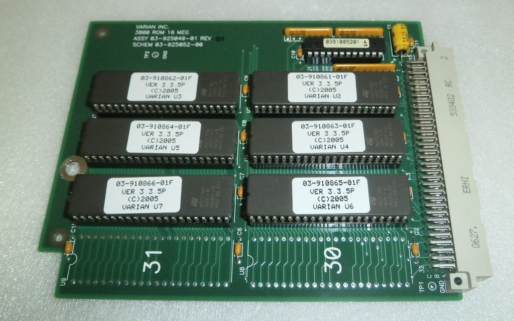 VARIAN CP-3800 BOARD 03-925049-01 USED GOOD CONDITION