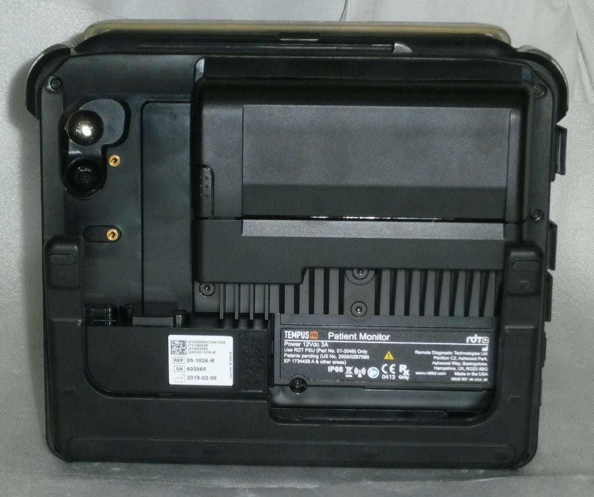 RDT Philips Tempus Pro TempusPro Monitor w/ Battery and Power Supply