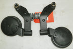 LOT OF TWO REAR CASTERS WHEELS ASSEMBLY W/ SUSPENSION SHOCK from QUANTUM 2.0