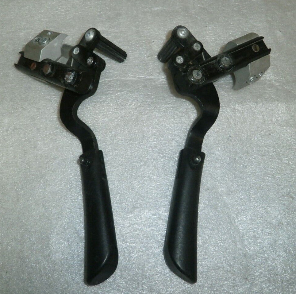 Wheel Locks Wheelchair Long Hand Brake Pull Push Assembly Pair Left Right
