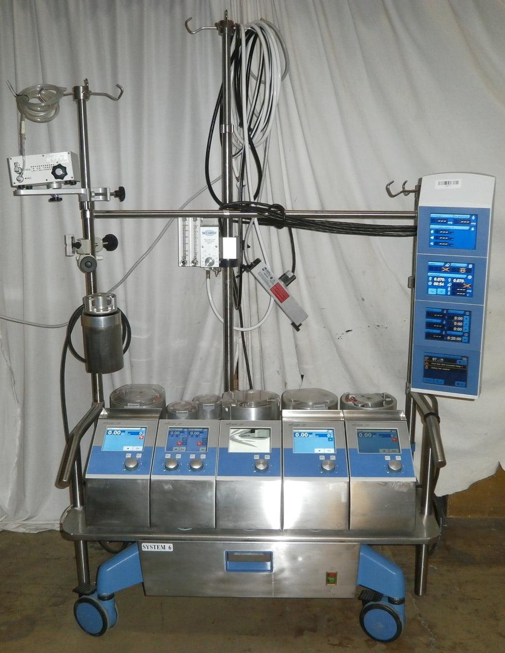 Stockert Sorin S5 Heart-Lung Perfusion Machine w/ 5 Roller Pumps