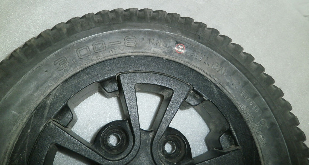QUICKIE XPERIENCE WHEELCHAIR WHEELS AIR 3.00-8 GOOD CONDITION