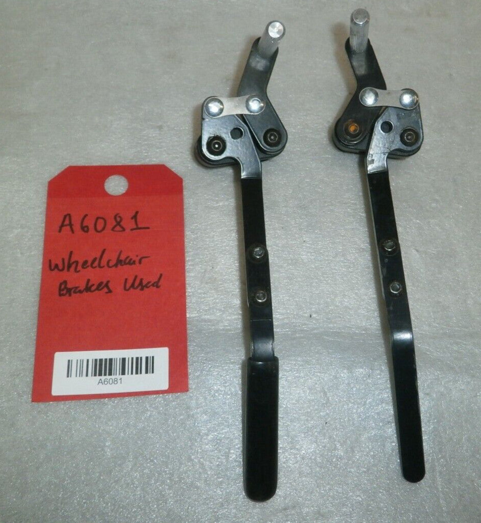 Wheel Locks Motion Wheelchair Long Hand Brake Pull Push Assembly Pair Left Right