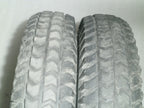 LOT OF 2 QUANTUM QM-710 PRIMO POWERTRAX WHEELS 3.00-8 SOLID VERY GOOD CONDITION