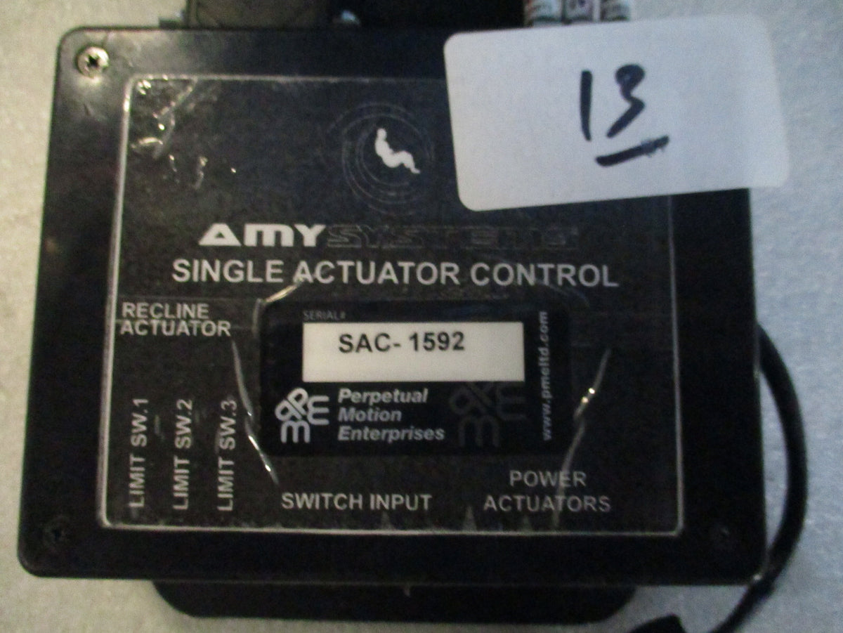 AMY SINGLE ACTUATOR CONTROL SAC-1592 WITH CABLES AS PICTURES