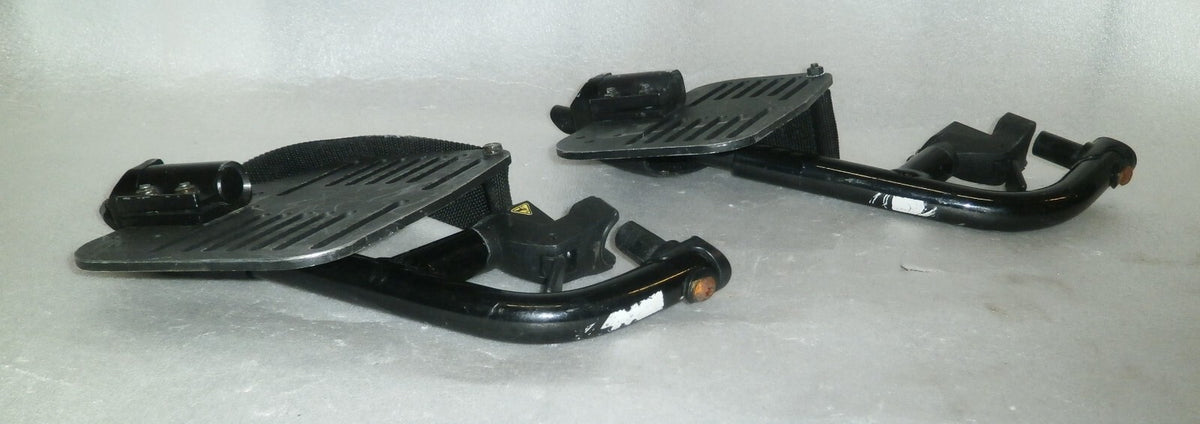 SET OF 2 WHEELCHAIR FOOT REST FRAME DIMENSION AS PHOTO