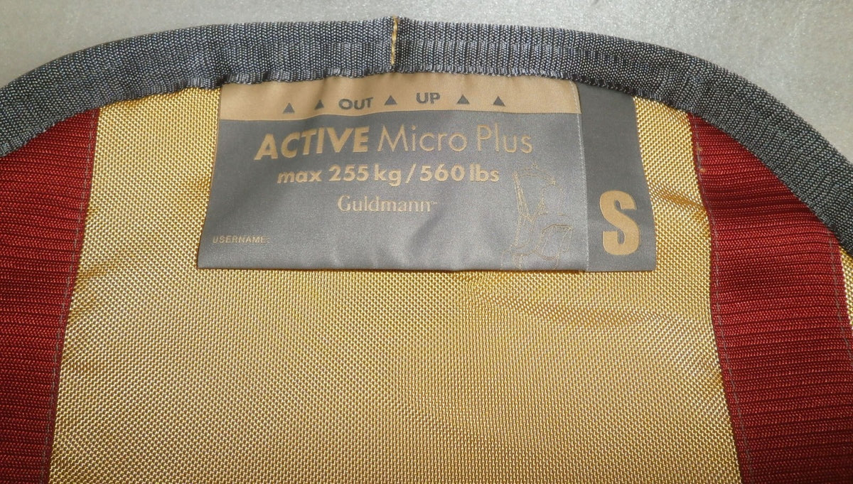 GULDMANN 2021 PATIENT SLING ACTIVE MICRO PLUS SMALL SIZE GOOD CONDITION