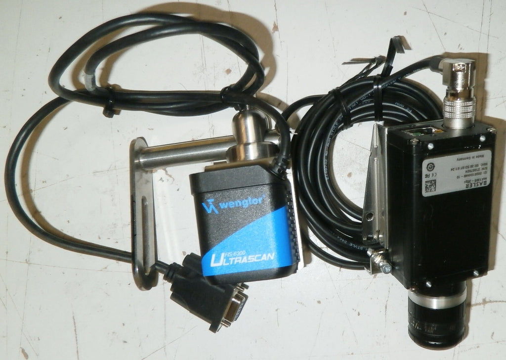 WENGLOR ULTRASCAN FIS-6300 AND 1PC BASLER INDUSTRIAL GIGE COLOR CAMERA SC