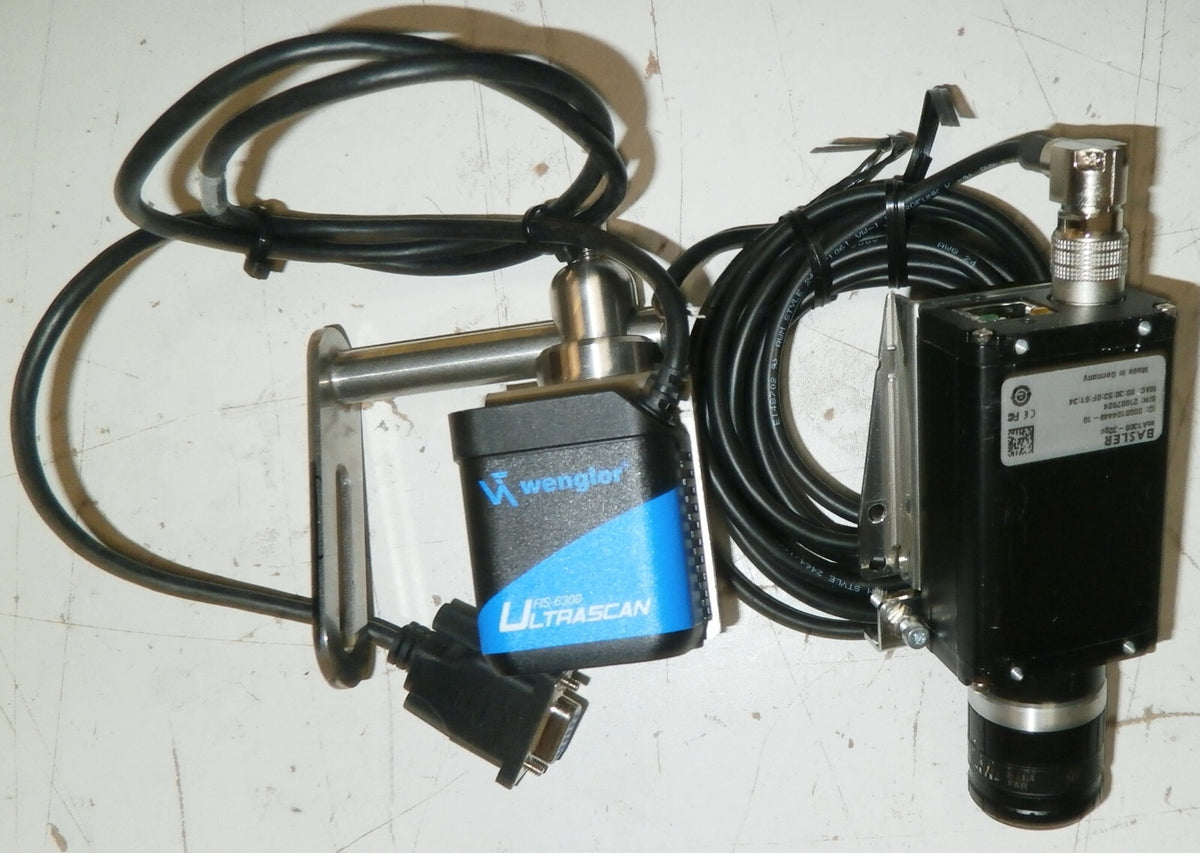WENGLOR ULTRASCAN FIS-6300 AND 1PC BASLER INDUSTRIAL GIGE COLOR CAMERA SC