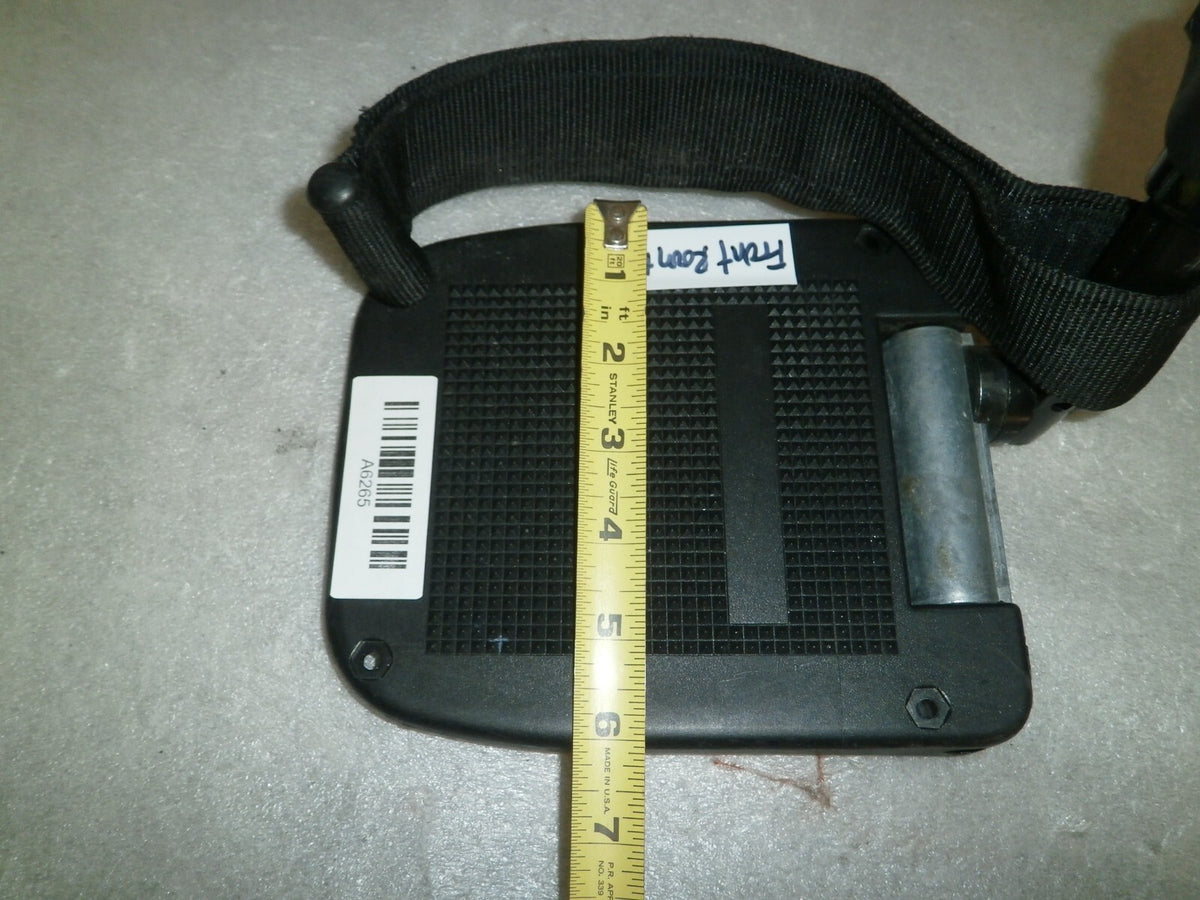 SET OF 2 WHEELCHAIR FOOT RESTS WITH MOUNT PLATES for Invacare Myon